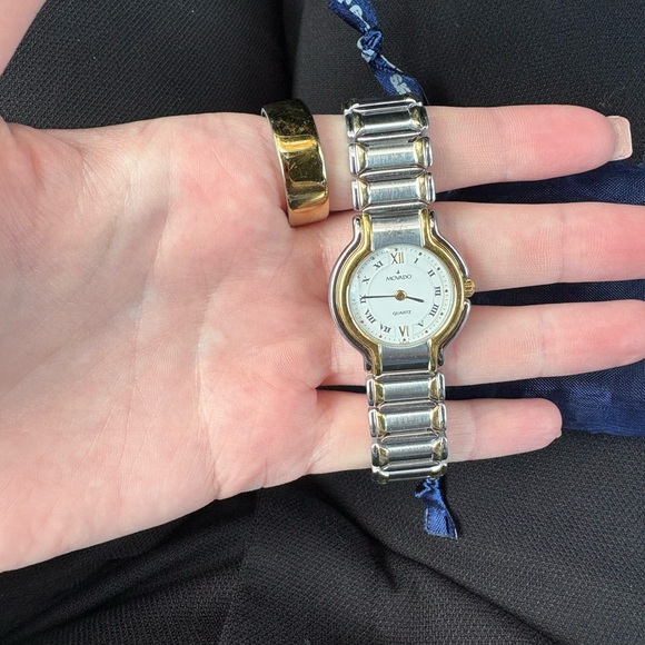 Movado Two-Tone Bracelet Watch - Picture 1 of 5